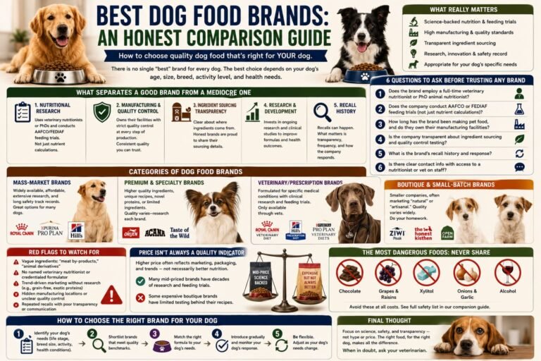 Best Dog Food Brands: An Honest Comparison Guide