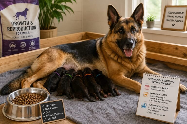 Best Dog Food for Pregnant and Nursing Dogs: A Complete Guide
