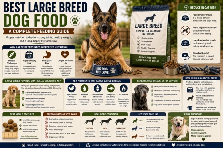 Best Large Breed Dog Food: A Complete Feeding Guide