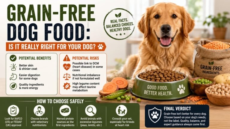Grain-Free Dog Food: Is It Really Right for Your Dog?