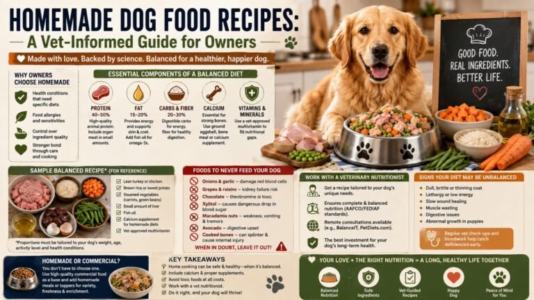 Homemade Dog Food Recipes: A Vet-Informed Guide for Owners